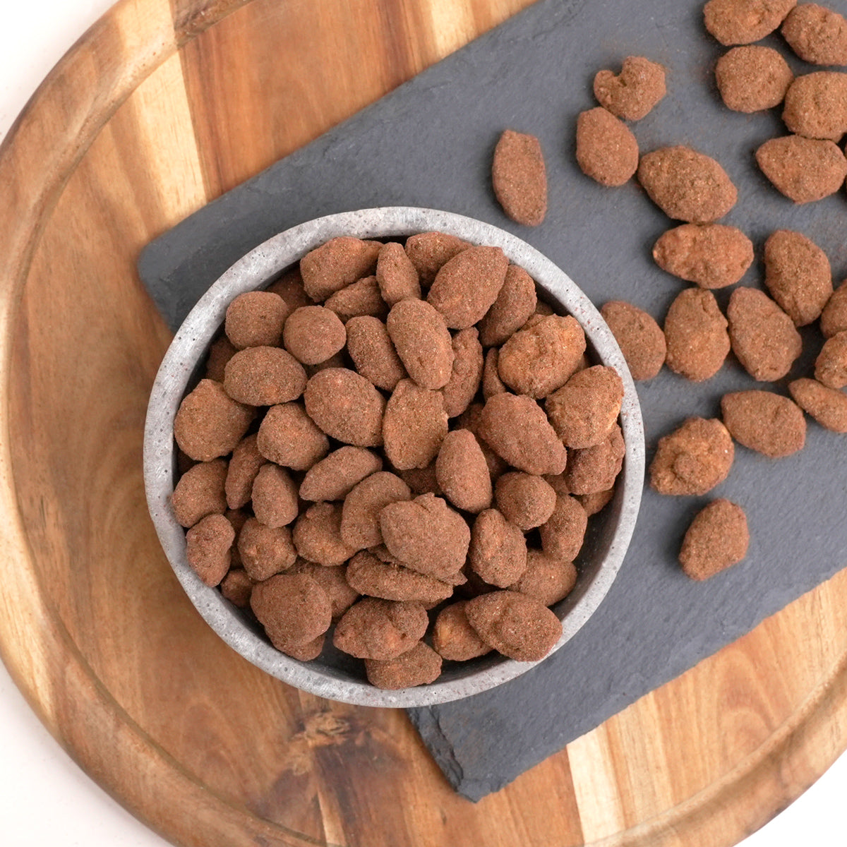 Lebkuchen Mandeln – gebrannte Mandeln mit Lebkuchen-Würzung