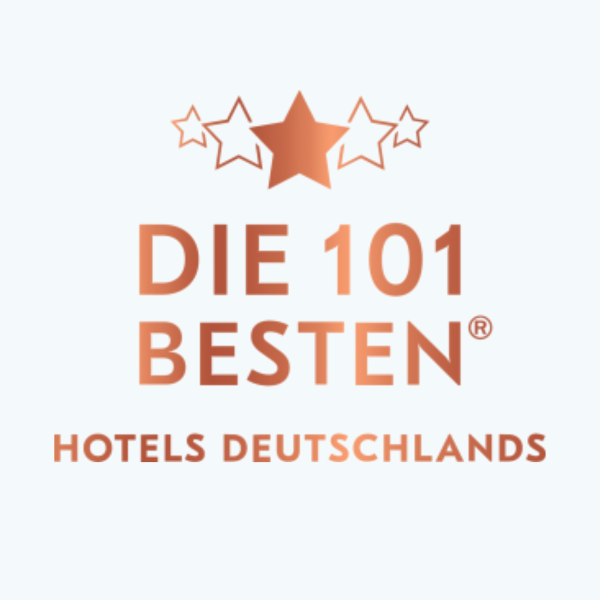 Logo der 101 Besten Hotels – KERN-energie ist offizieller Genusspartner für exklusive Bar-Snacks.