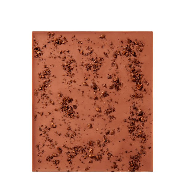 Schokoladentafel – Vollmilchschokolade mit Kaffeebohnen-Splitter - Standard