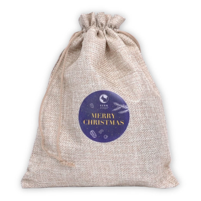 weihnachts-Sackerl mit Merry Christmas Sticker