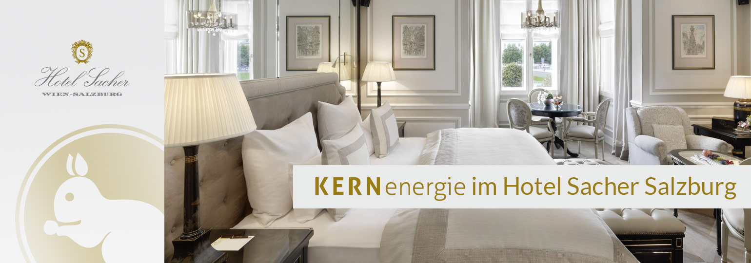 Luxuriöser Komfort im Herzen von Salzburg - KERNenergie im Hotel Sacher Salzburg