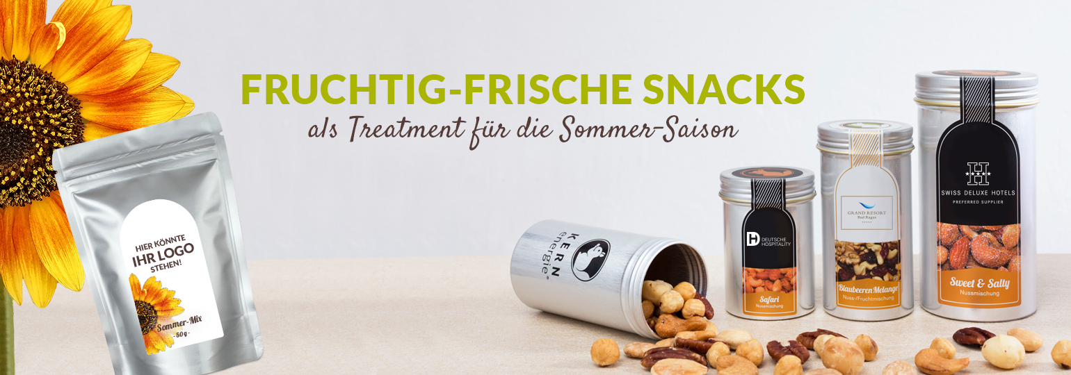 Sommer Snacks: Individualisierte & fruchtig-frische Treatments