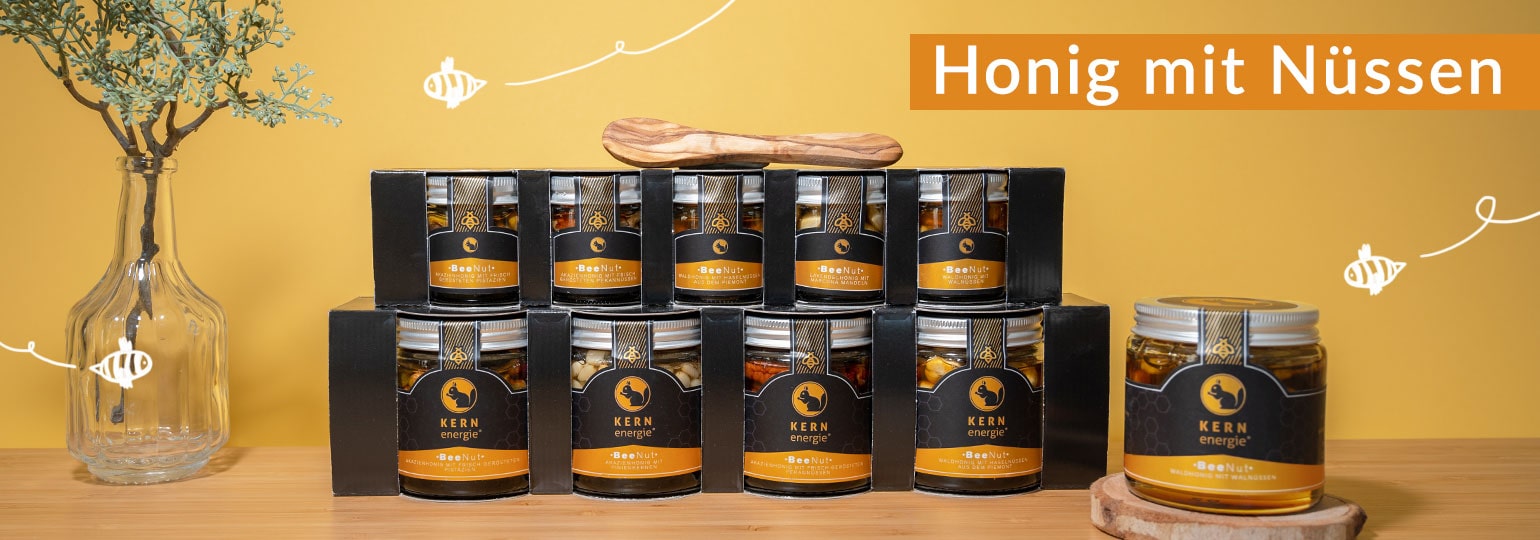Honig mit Nüssen - Kundengeschenk & Frühstücksidee