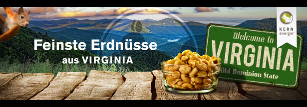 Gourmet Erdnüsse aus Virginia