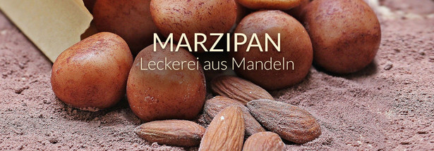 Marzipan: süße Leckerei aus Mandeln