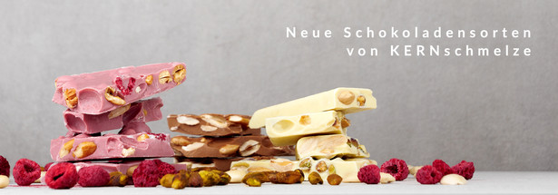 Neue Schokolade von KERNschmelze: Jetzt noch mehr Auswahl!