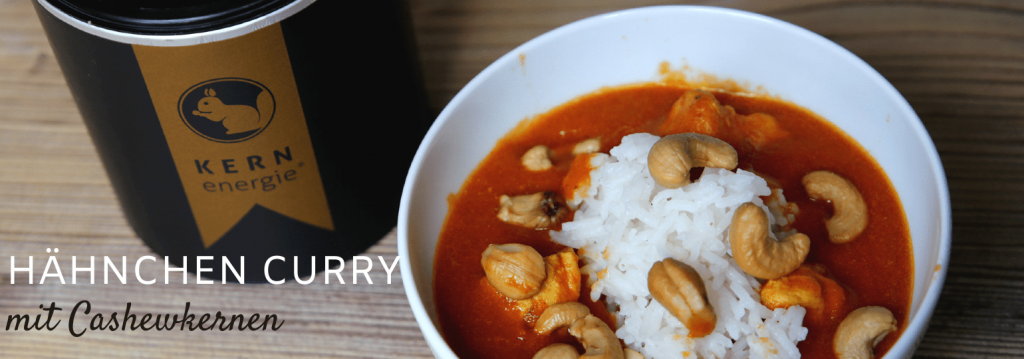 Hähnchen Curry mit Cashews
