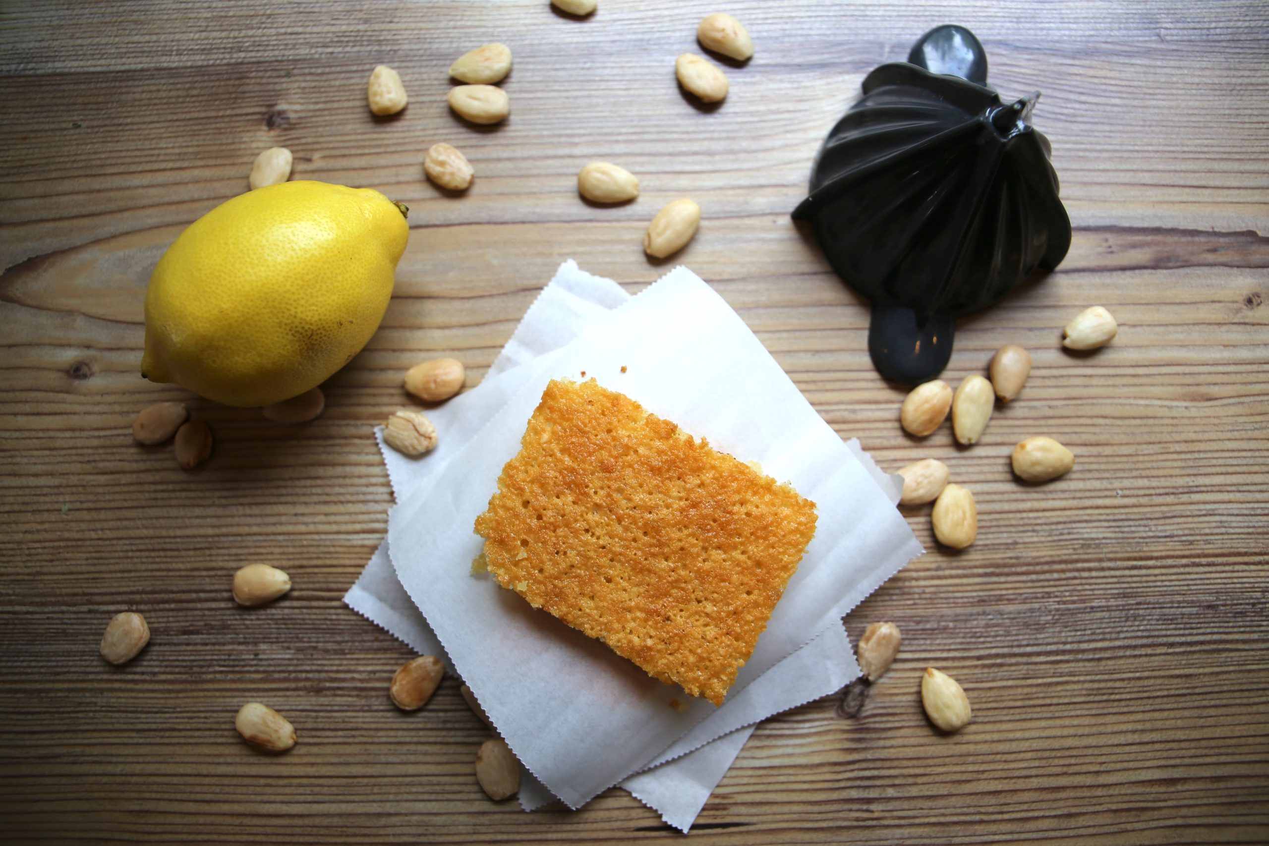 Mandel-Zitronen-Kuchen ohne Mehl
