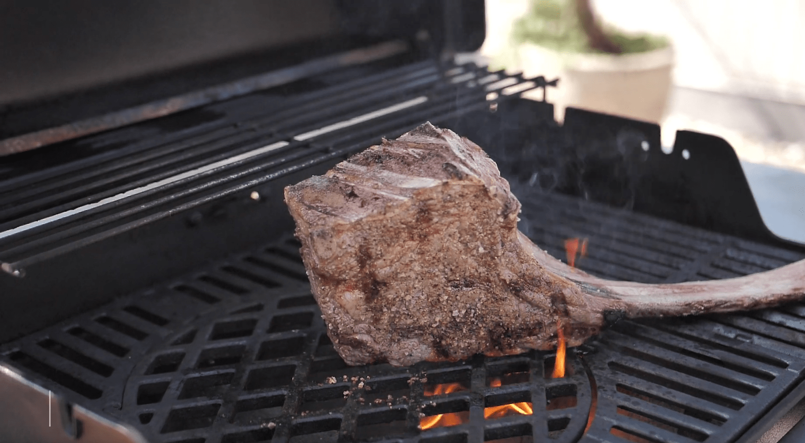 Tomahawk Steak grillen